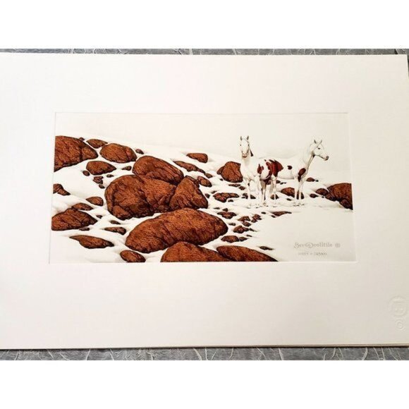 Bev Doolittle Hide and Seek Suite 6 Print Portfolio Book 10,294 Horses Western L - Picture 7 of 13